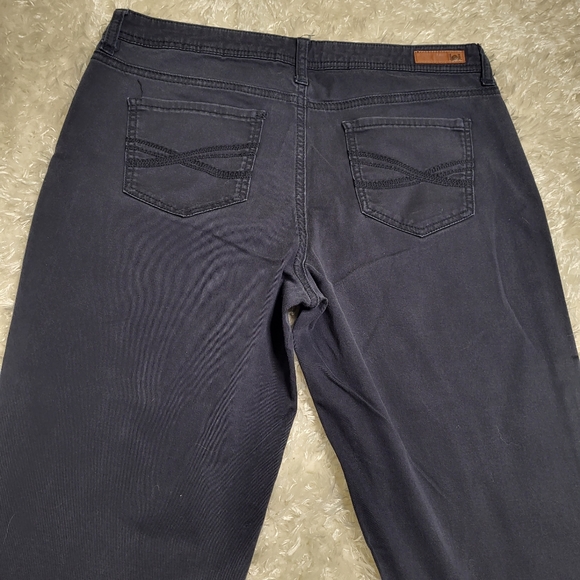 LEI Women's Pants Navy Blue Size 11 - Picture 5 of 12